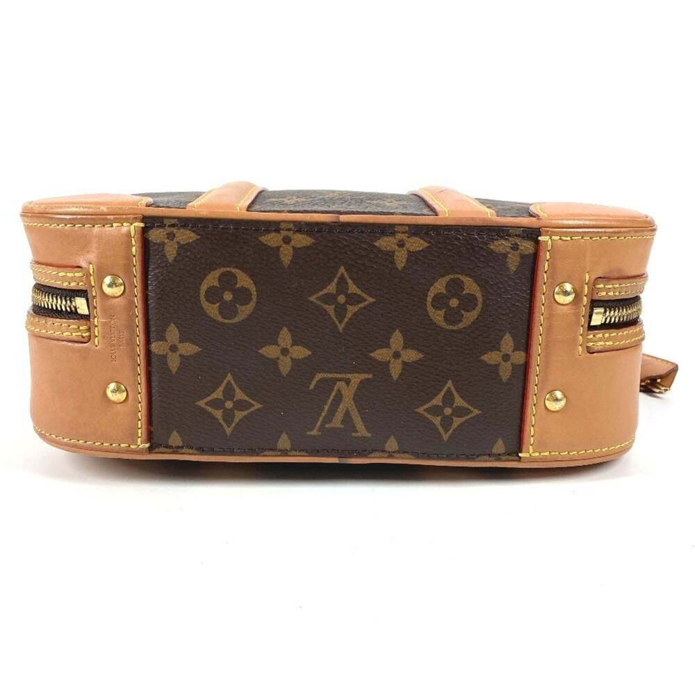 LOUIS VUITTON Brown Monogram Canvas Shoulder Bag - Picture 5 of 16
